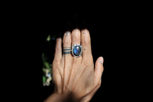 Labradorite Stone Ring