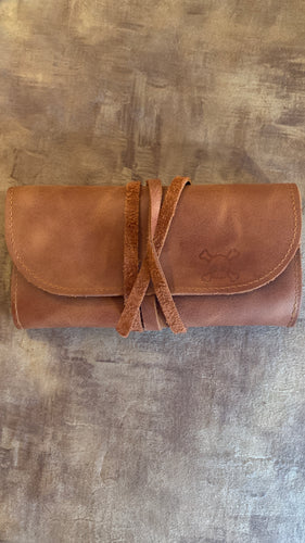 Handmade 100% Leather Tobacco Bag from Turkey