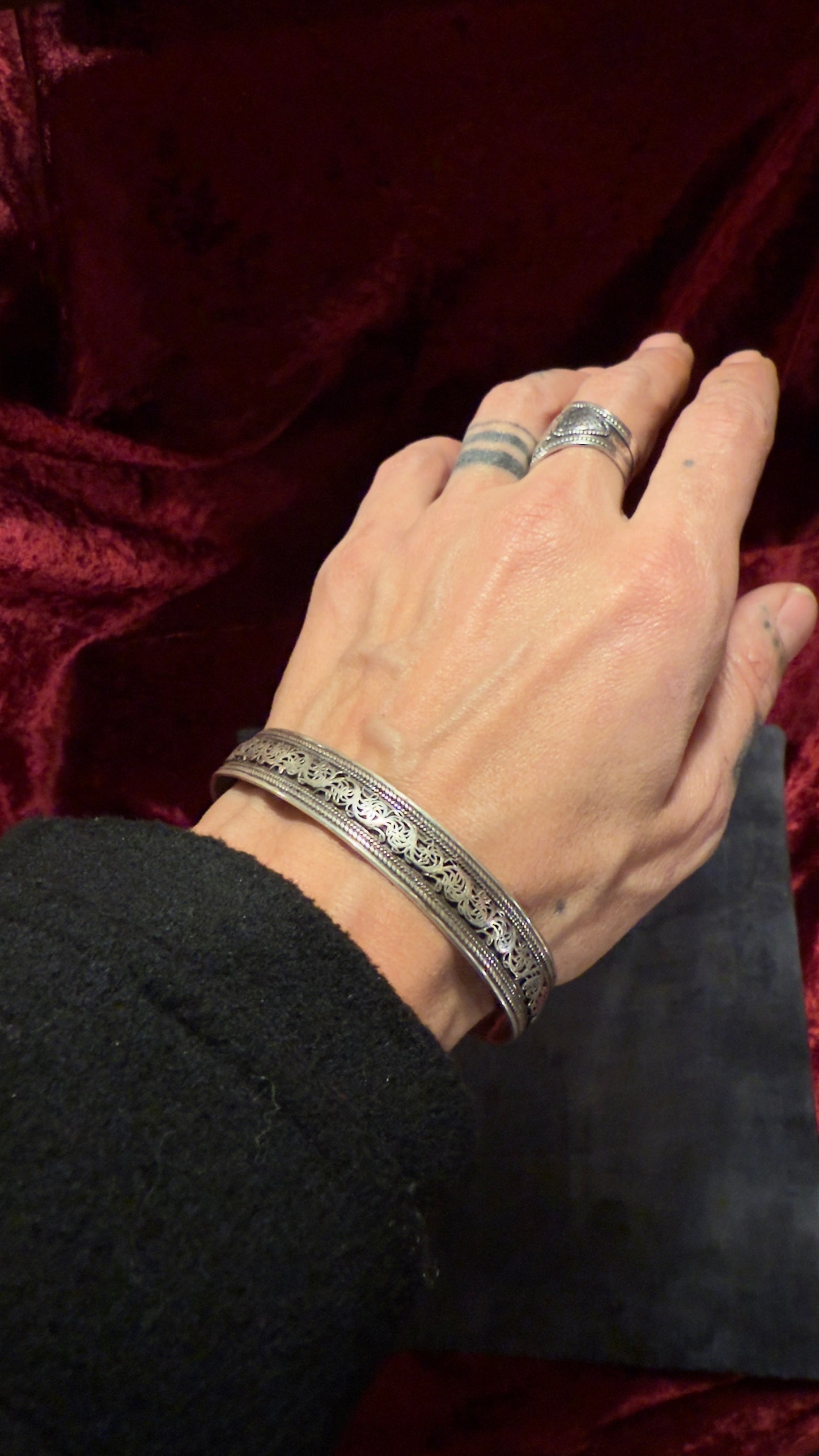 Plata • Pulsera • Nepal