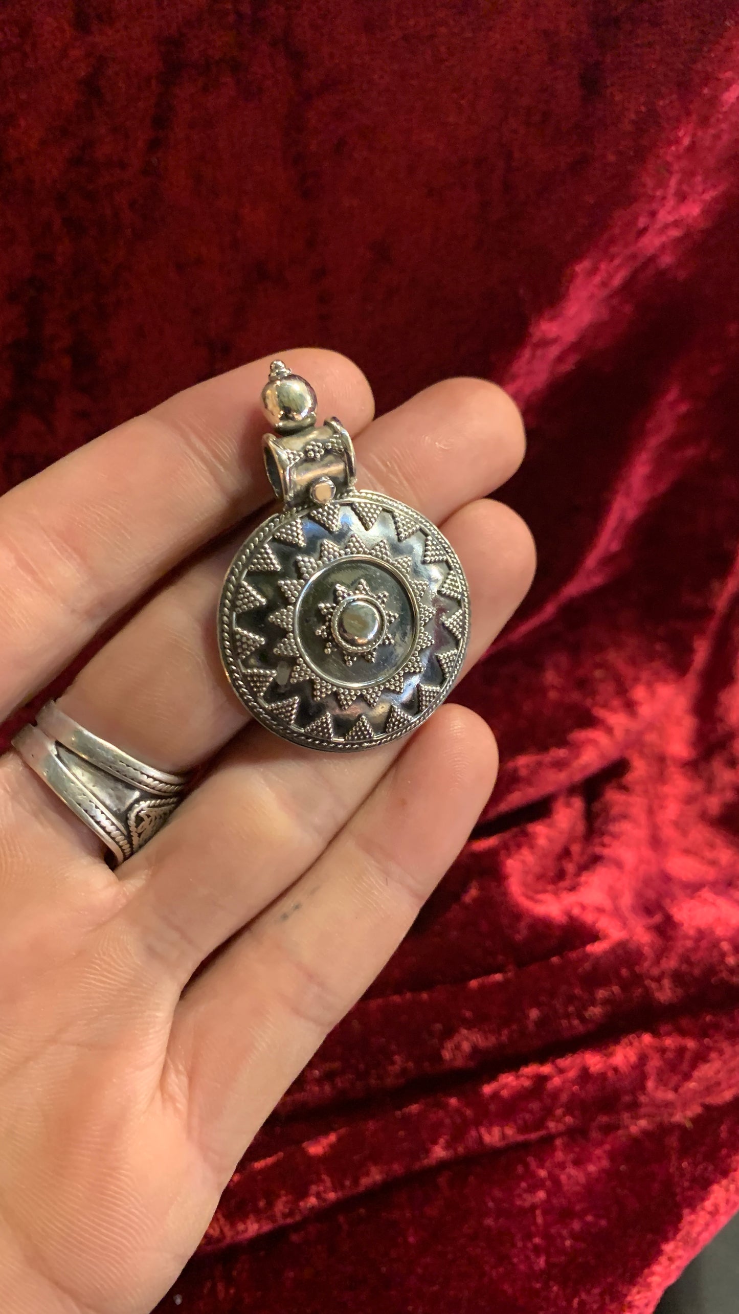 Silver • Pendant • Rajasthan
