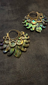 Shell • Brass • Earrings • Bali