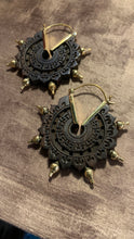 Load image into Gallery viewer, Wood • Brass • Earrings • Bali