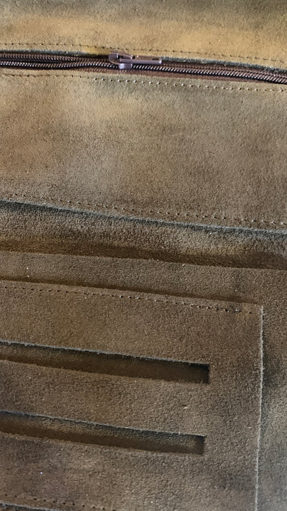 Handmade 100% Leather Tobacco Bag from Turkey