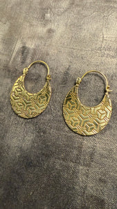 Brass • Earrings • Bali