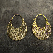 Load image into Gallery viewer, Brass • Earrings • Bali