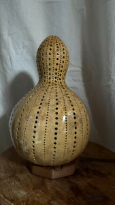 Tranquil Glow Gourd Lamp