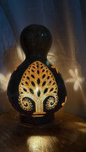 Load image into Gallery viewer, Enchanting Tree &amp; Flowers Gourd Lamp