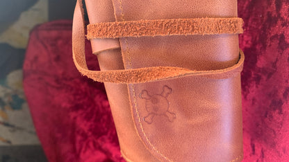 Handmade 100% Leather Tobacco Bag from Turkey