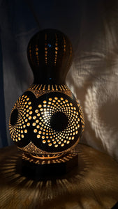 Radiant Harmony Gourd Lamp