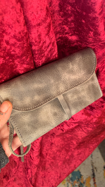 Handmade 100% Leather Tobacco Bag from Turkey