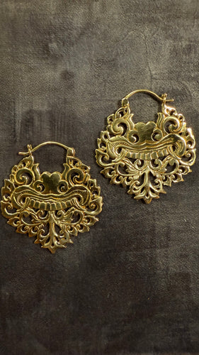 Brass • Earrings • Bali