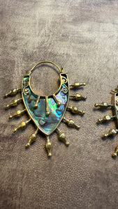 Shell • Brass • Earrings • Bali