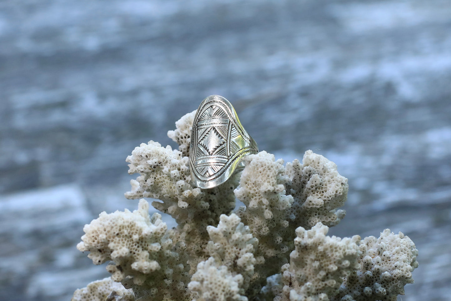 Niger Silver Tribal Ring