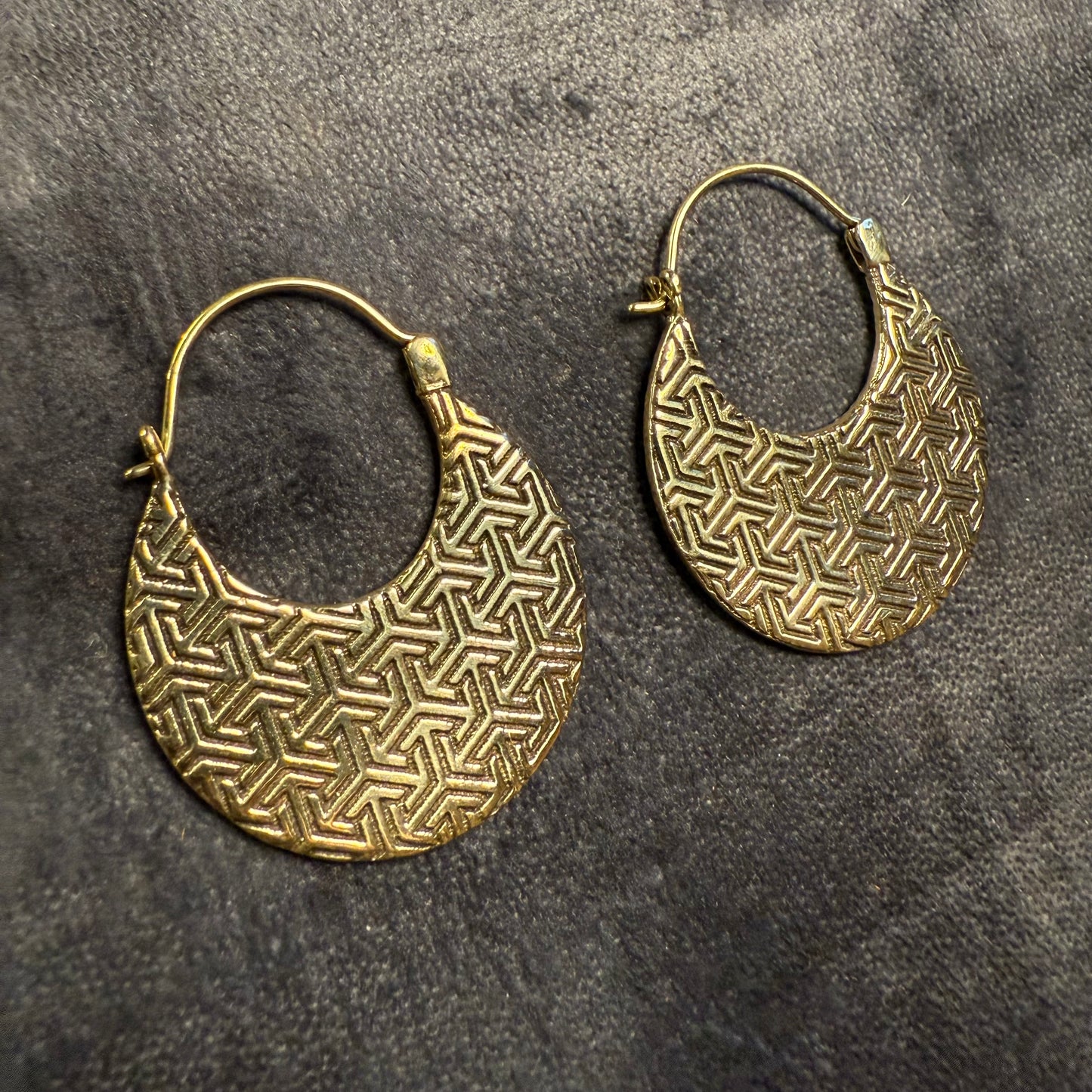 Latón • Pendientes • Bali