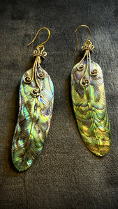 Shell • Brass • Earrings • Bali