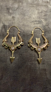 Brass • Earrings • Bali