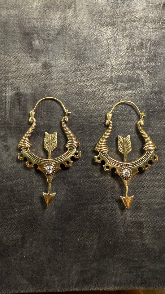 Brass • Earrings • Bali