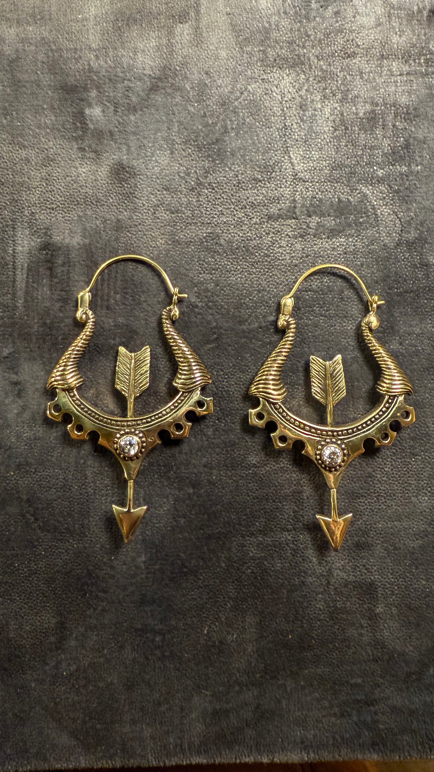 Brass • Earrings • Bali