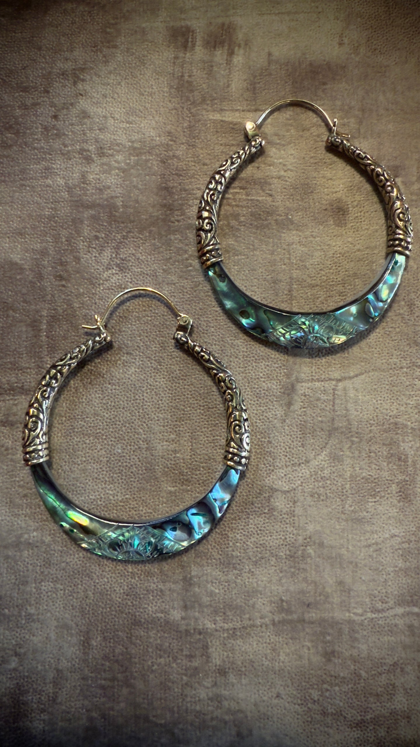 Shell • Brass • Earrings • Bali