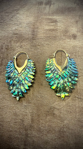 Shell • Brass • Earrings • Bali