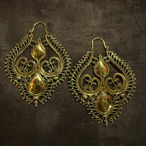 Brass • Earrings • Bali