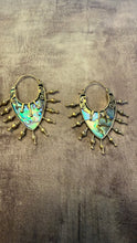 Load image into Gallery viewer, Shell • Brass • Earrings • Bali