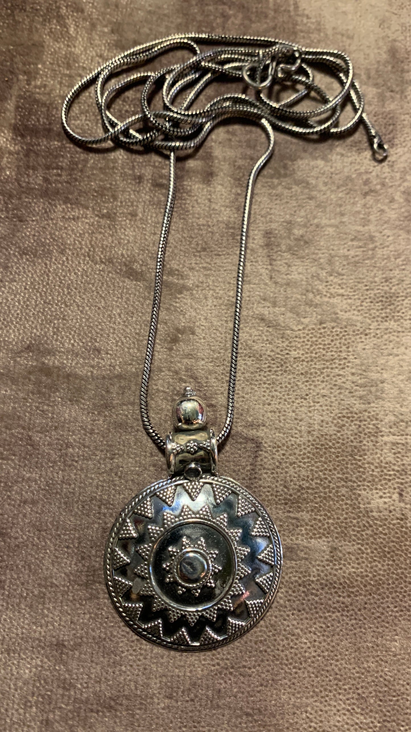 Silver • Pendant • Rajasthan