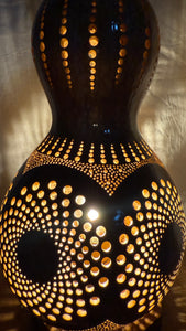 Radiant Harmony Gourd Lamp