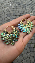 Load image into Gallery viewer, Shell • Brass • Earrings • Bali