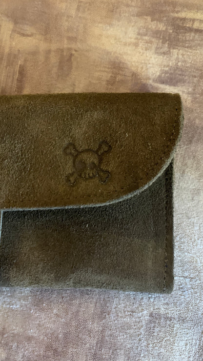 Handmade 100% Leather Tobacco Bag from Turkey
