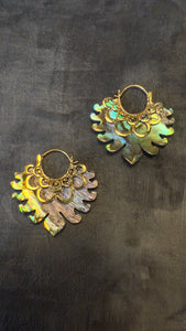 Shell • Brass • Earrings • Bali