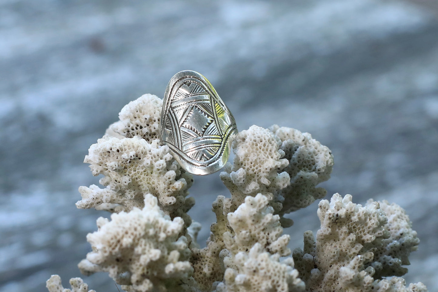 Niger Silver Tribal Ring