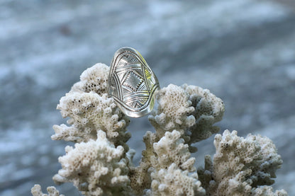 Niger Silver Tribal Ring