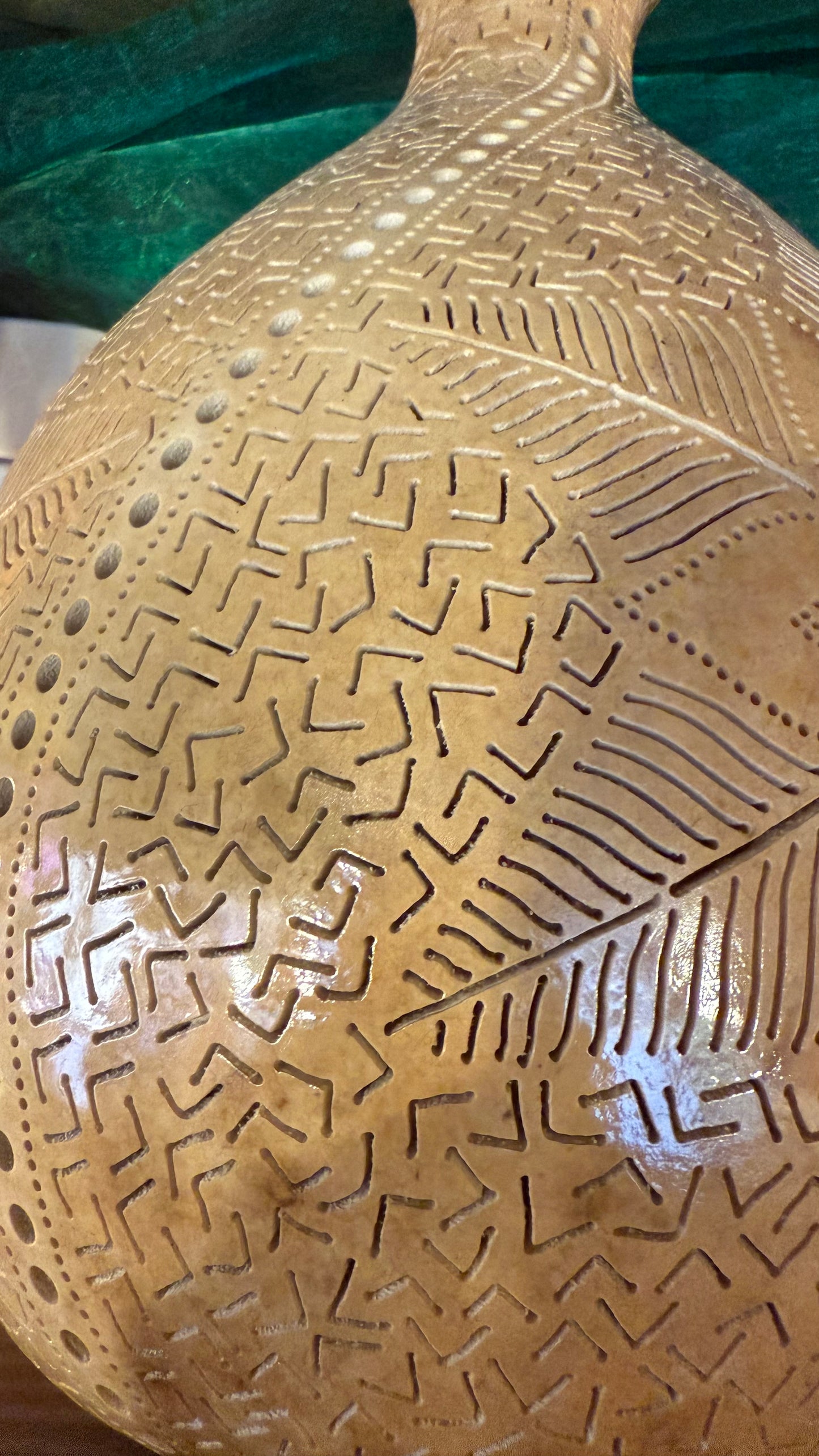 Serene Light Gourd Lamp