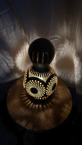 Radiant Harmony Gourd Lamp