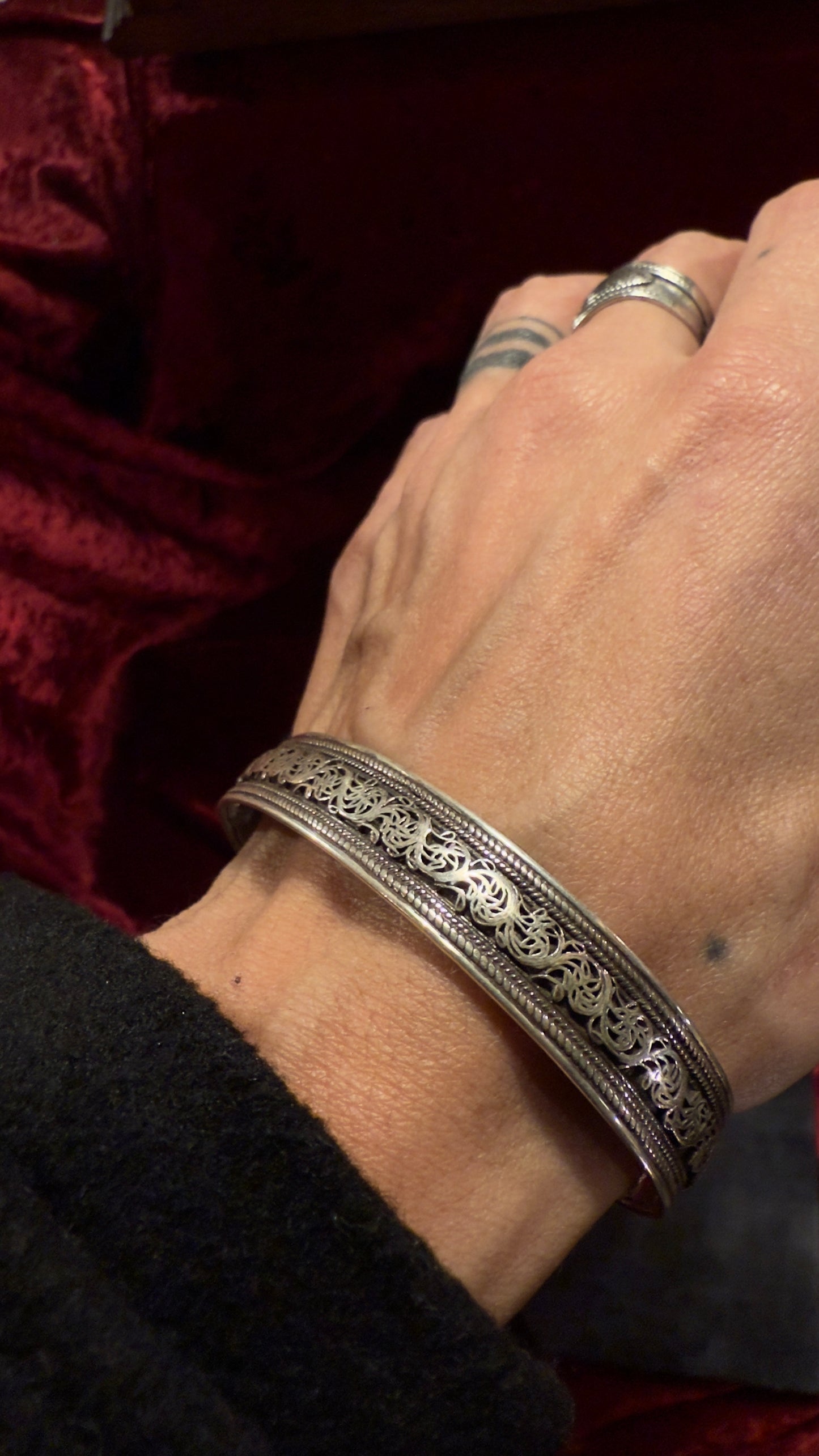 Plata • Pulsera • Nepal