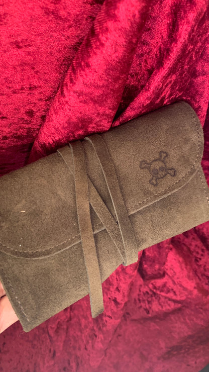 Handmade 100% Leather Tobacco Bag from Turkey