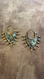 Shell • Brass • Earrings • Bali