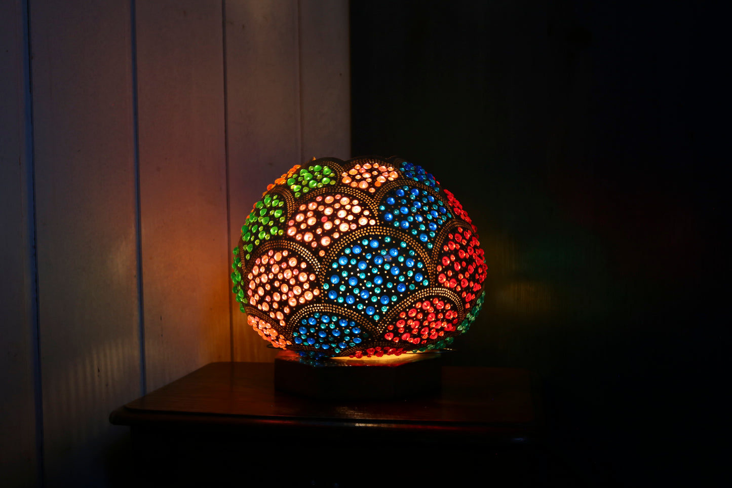 Gourd Lamp Colorful