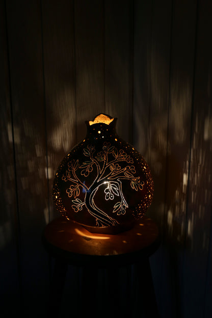 Gourd Lamp Olive tree