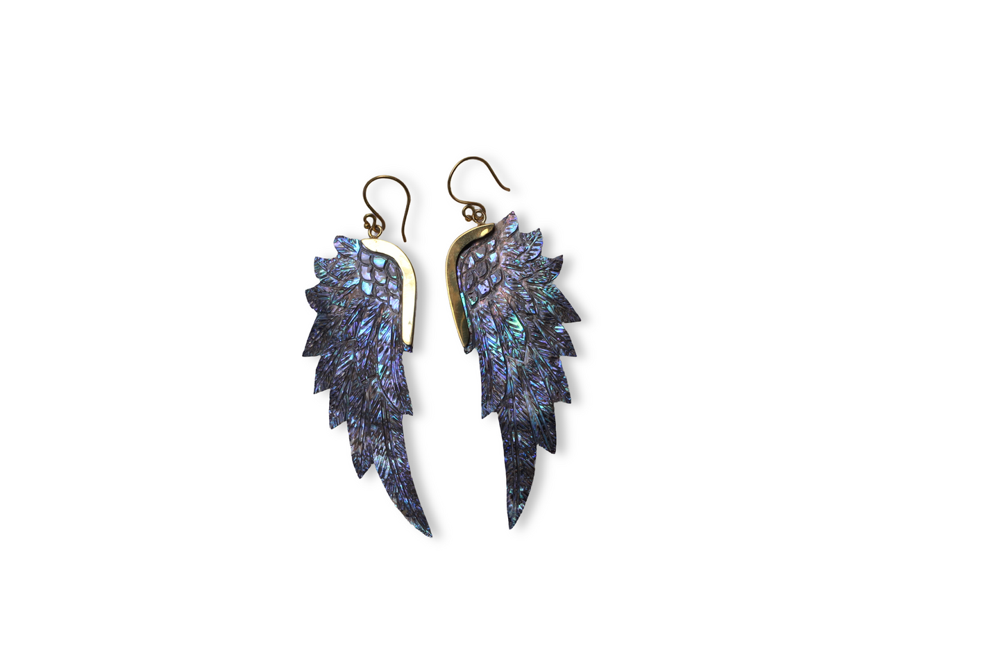 Shell • Brass • Earrings • Bali