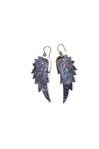 Shell • Brass • Earrings • Bali