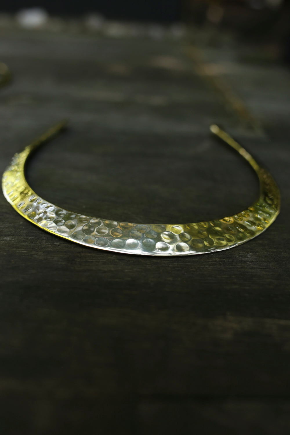 Brass Choker Necklace III