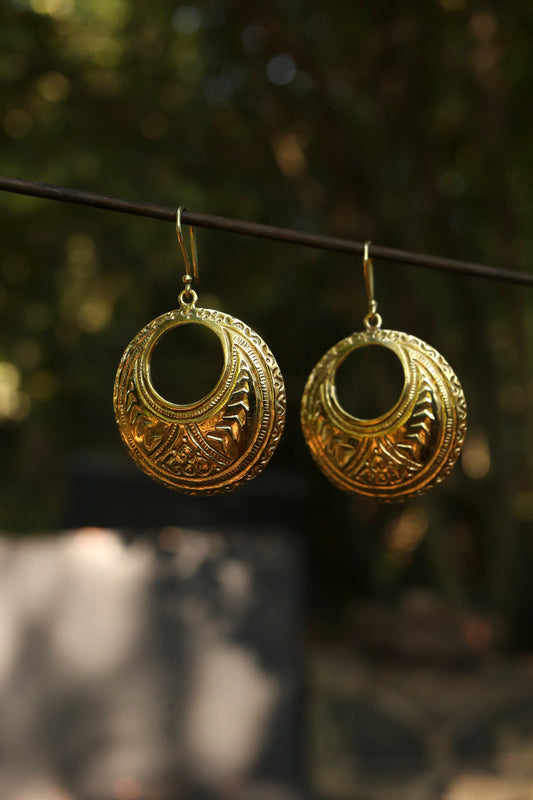Brass Earrings IV