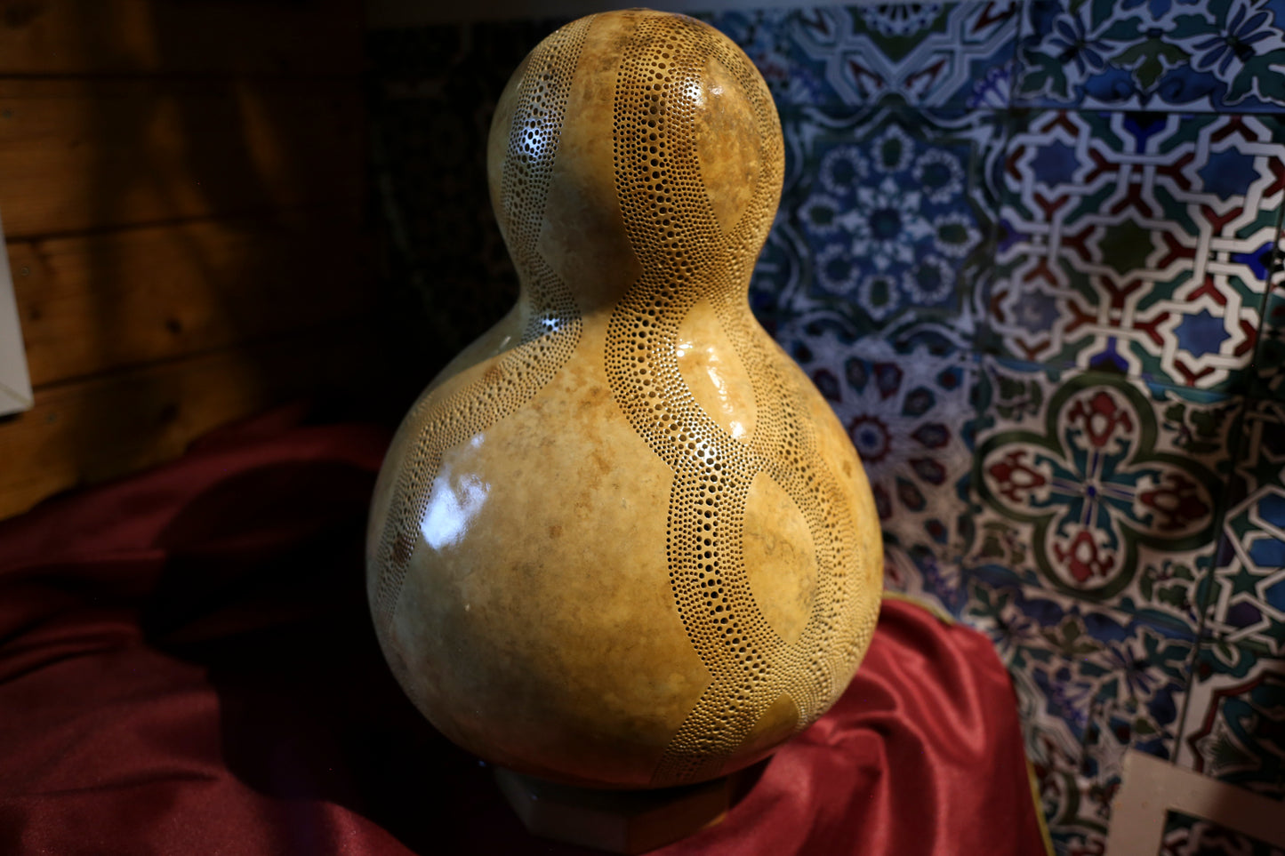 Mushroom Love Gourd Lamp