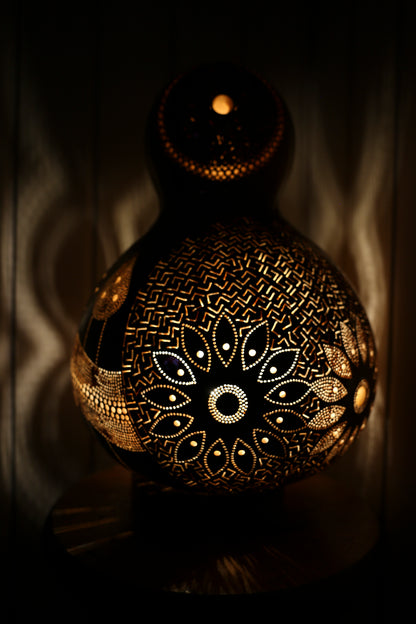 Mushroom Love Gourd Lamp