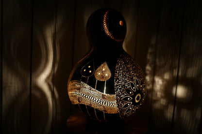 Mushroom Love Gourd Lamp
