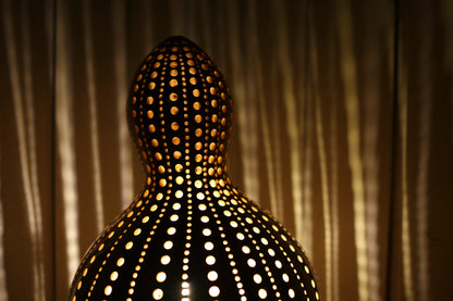 Tranquil Glow Gourd Lamp