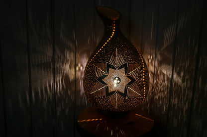 Serene Light Gourd Lamp