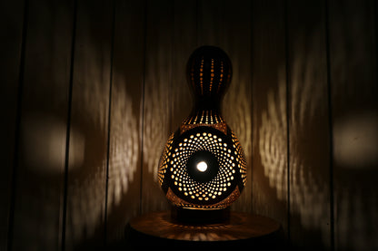 Radiant Harmony Gourd Lamp